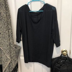 black shirt